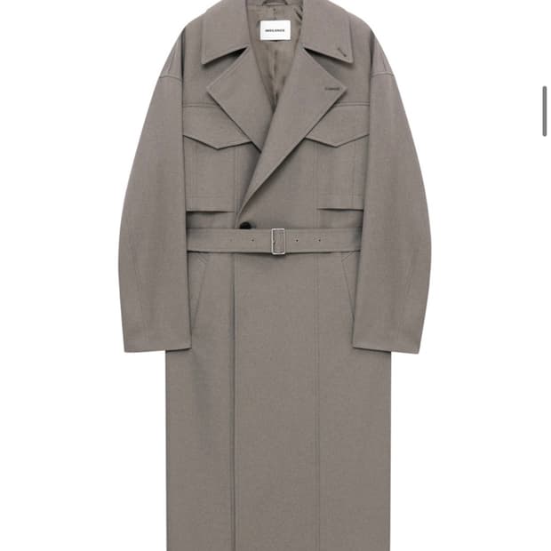 인사일런스 사사키 트렌치코트