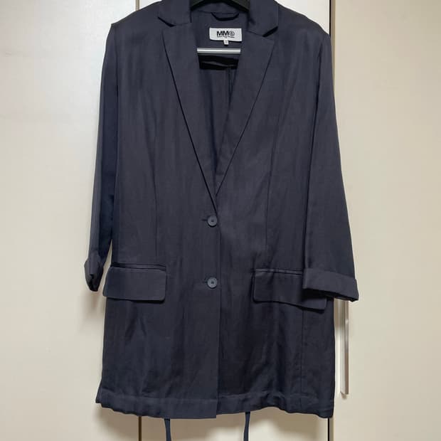 MM6 메종 마르지엘라 네이비 자켓 36