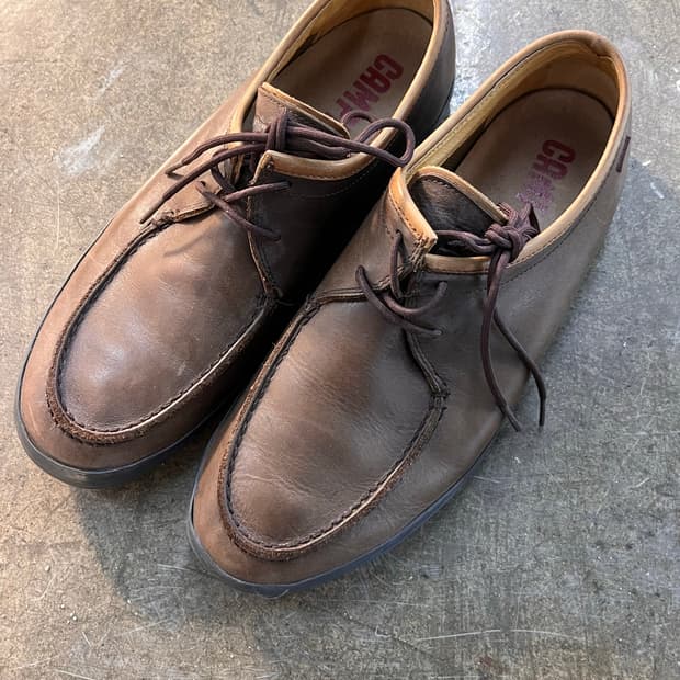 캠퍼 Camper 가죽 캐주얼 슈즈 브라운 270