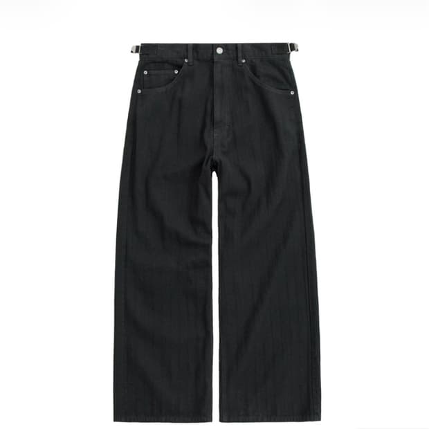 4) 폴리테루 스트라이프 고시마 블랙