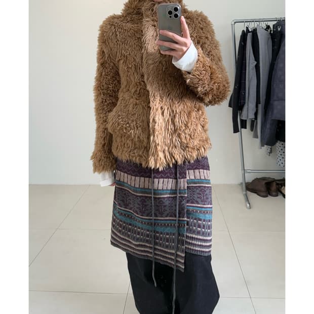 빈티지 에코 후디퍼자켓