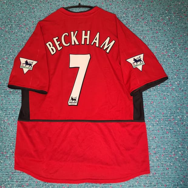 맨유 나이키 02/04 홈 no.7 베컴 (US XL)