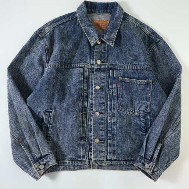 Levi's  리바이스 90,s 1세대 타입 데님 트러커 자켓