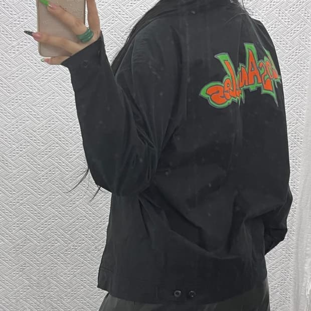 마크곤잘레스 스트릿힙 서브컬처 프린팅 스윙톱 자켓 M C09352