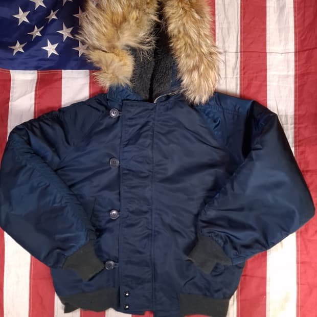 오리지날 90's 미국제조 스피왁 미공군 민수용 N-2B 파카