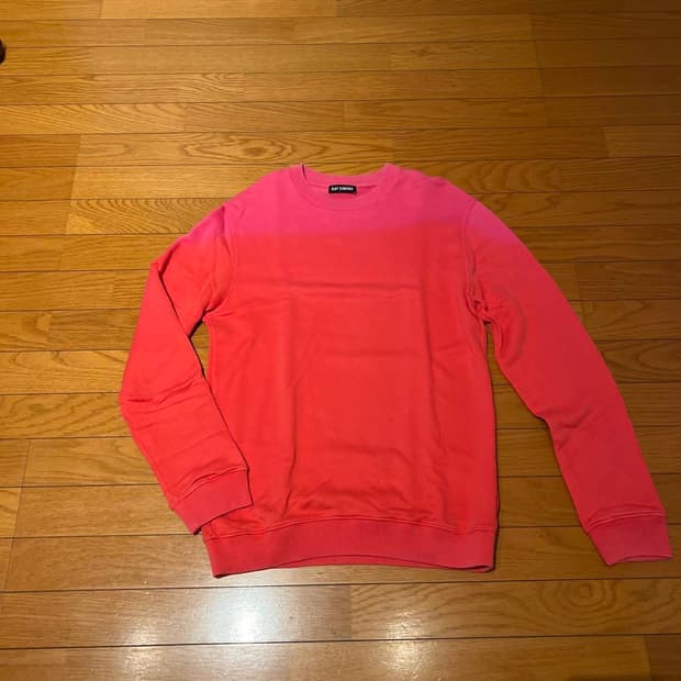 rafsimons 라프시몬스 14ss 그라데이션 맨투맨 mtm
