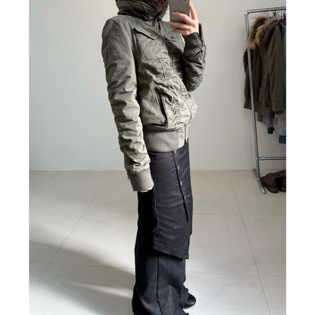 Jackrose 셔링 점퍼