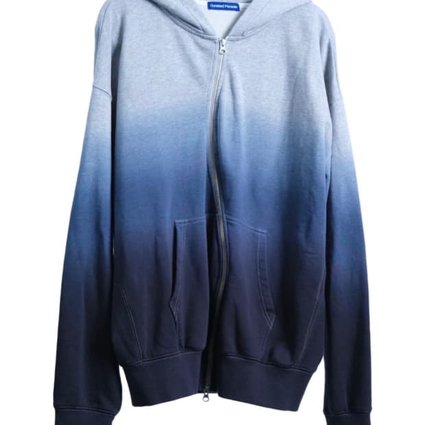 wave zip up hoodie 48size