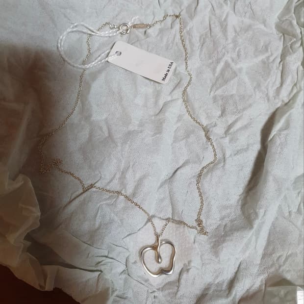 티파니 앤코 애플 목걸이        새상품