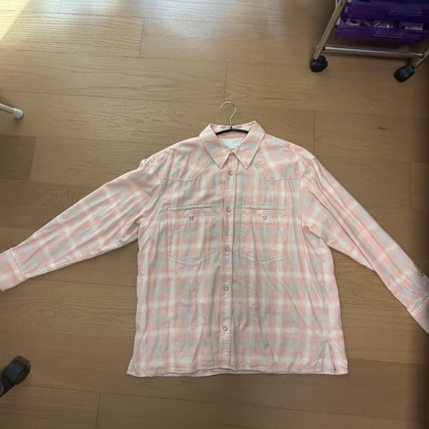 애프터프레이 장석종 콜라보 옴브레 셔츠