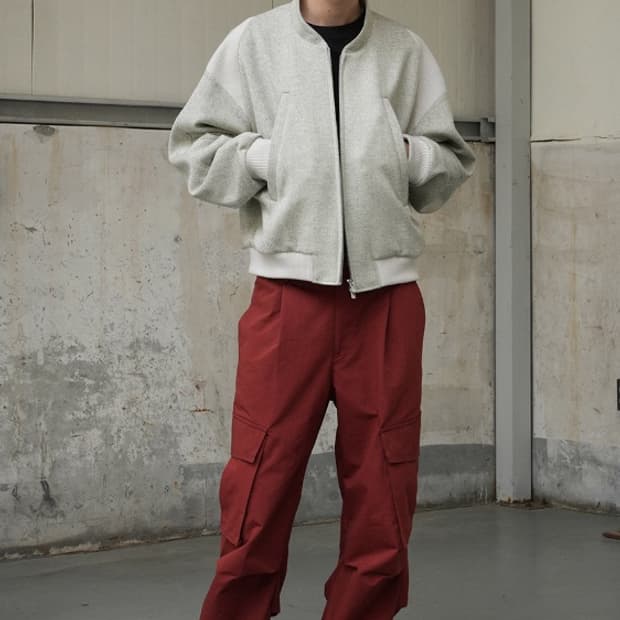 YIYAE Structure Cargo Pants ( Brick )