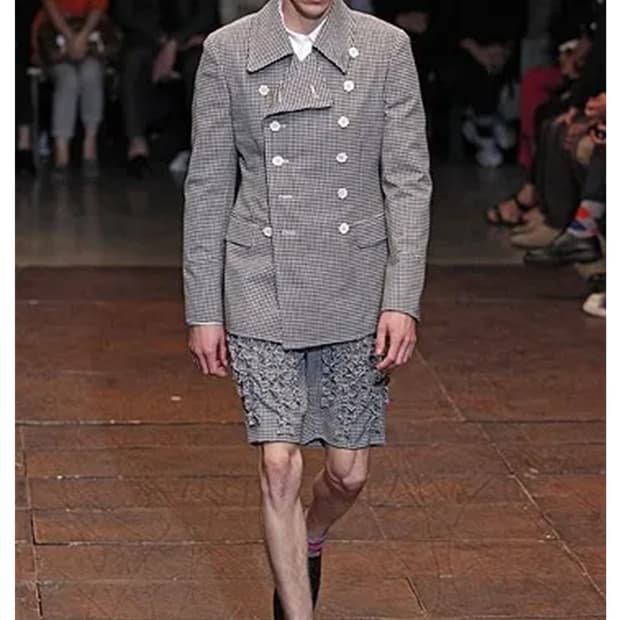 Comme des Garçons Gingham Double Jacket