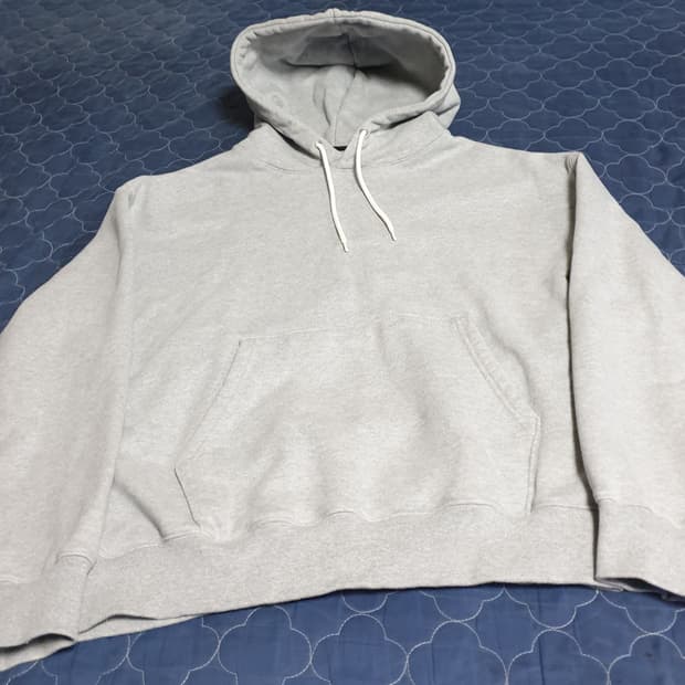 소버먼트 950G 솔리드 후드-8% 멜란지그레이 (M)