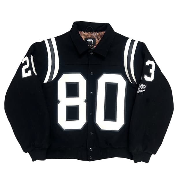 스투시 80 울 바시티 자켓(M)