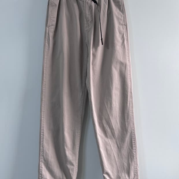 그라미치 베이지 와이드 테이퍼드 팬츠 (vap.9) 