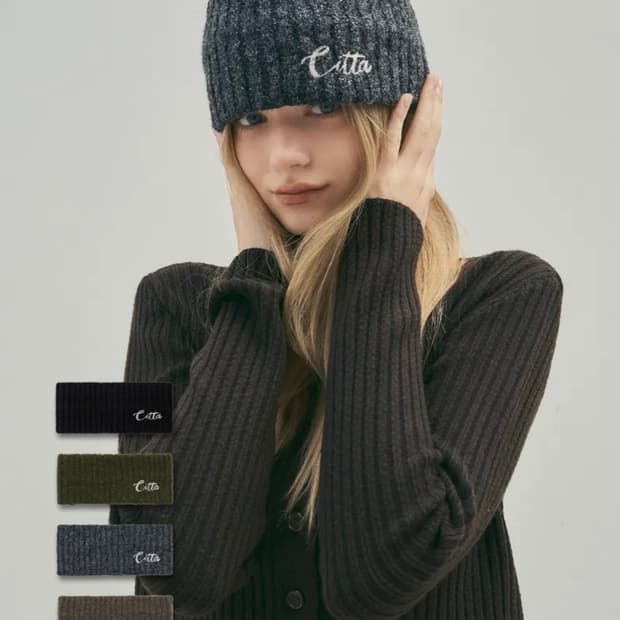 씨타 헤어밴드 차콜