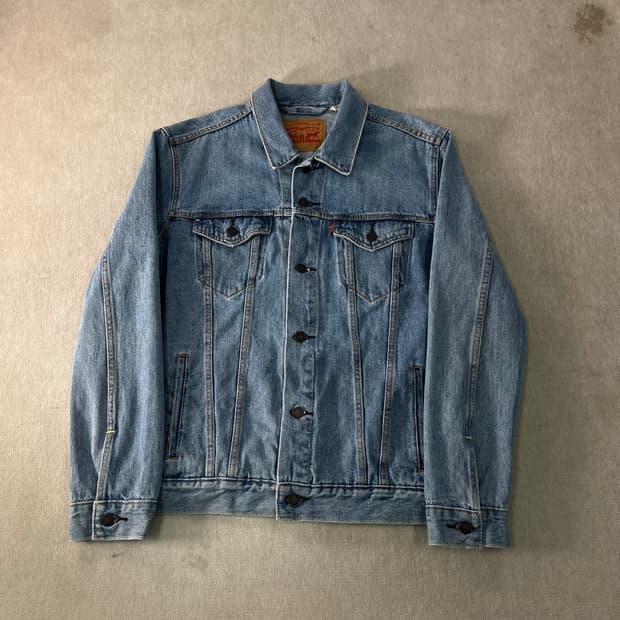 100 리바이스 투포켓 데님 자켓 72334