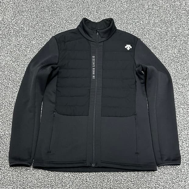 데상트 덕다운 블랙경량패딩자켓