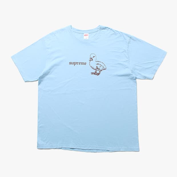 SUPREME "Sky-Blue T-Shirts"