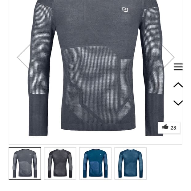 오토복스 메리노 써모벤트 롱 슬리브 남성용