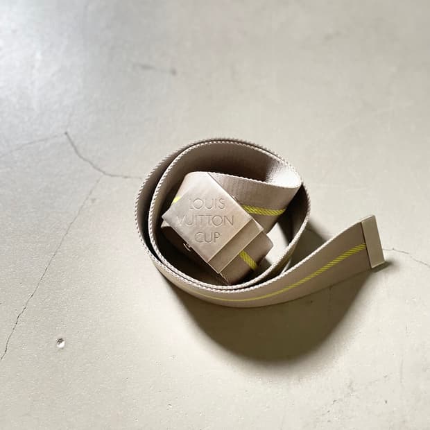 Louis Vuitton Cup Web Belt