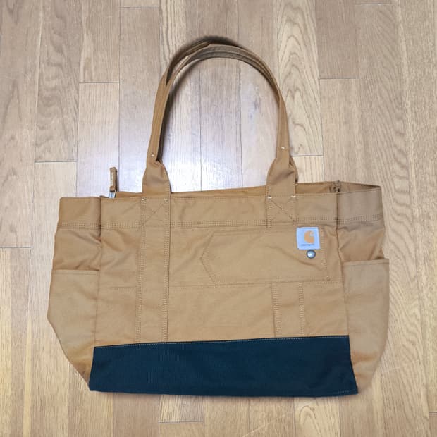 Carhartt 칼하트 레거시 호라이즌탈 지퍼 토트백