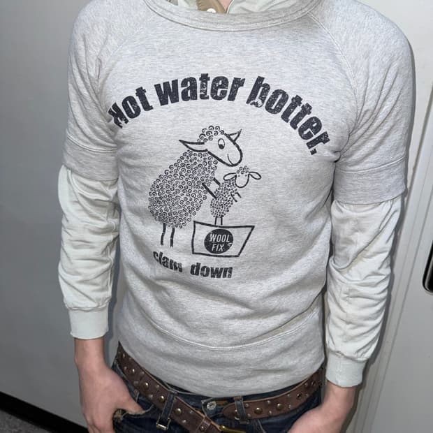 half sleeve sweat shirt