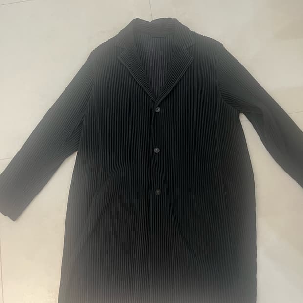 옴므 플리쎄 코트 바지셋업 