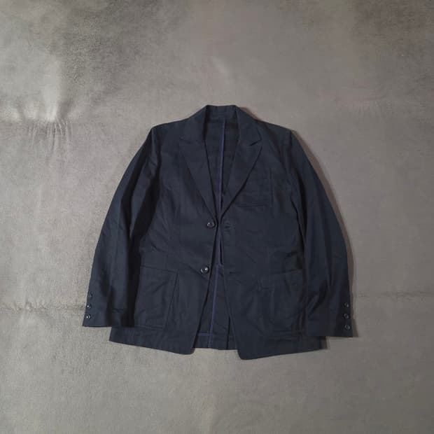 A.P.C. 아페쎄 코튼 드릴 치노 자켓 블레이저 M 네이비