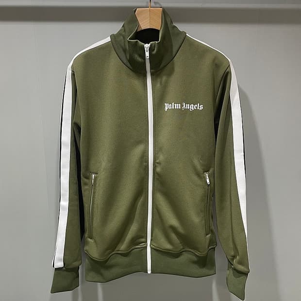 (정품/새상품) 팜 엔젤스 공용 올리브 트랙 자켓