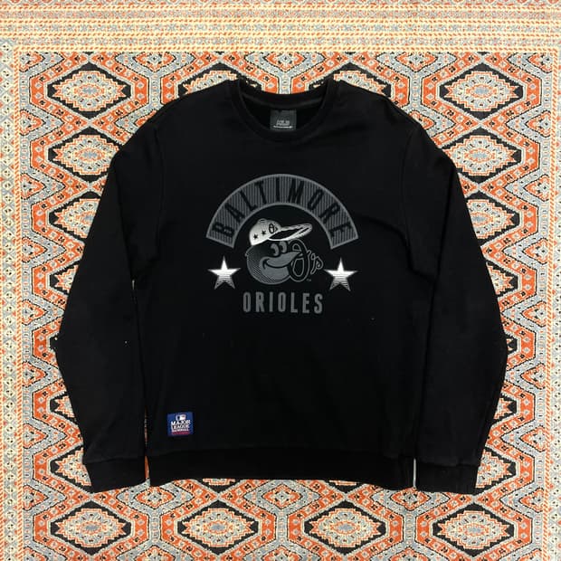 MLB 볼티모어 블랙 맨투맨 남성105