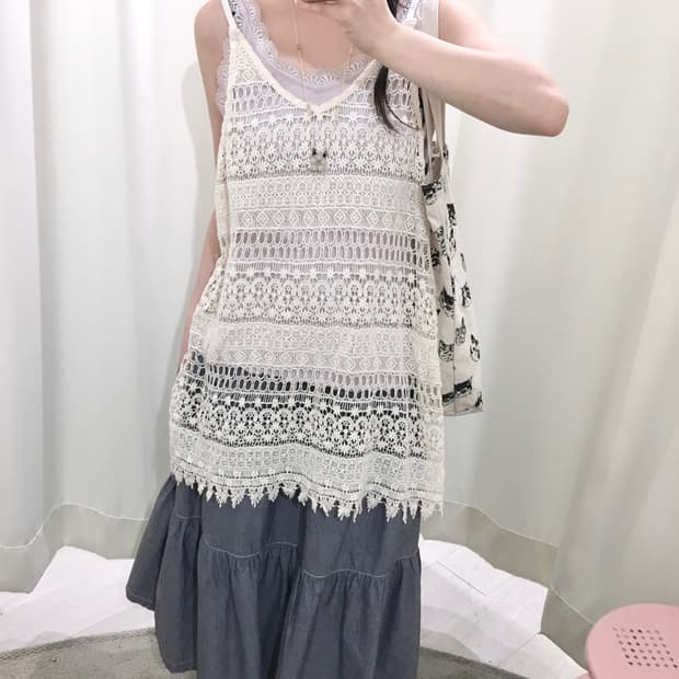 hippie crochet sleeveless