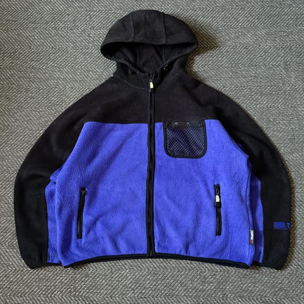 90s 에디바우어 EBTEK 플리스 집업 자켓 (100)