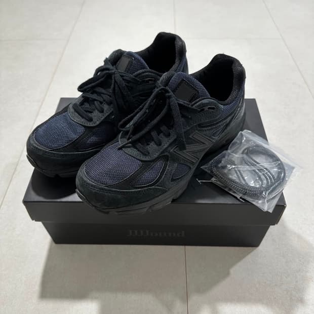 (260) 뉴발란스 자운드 990v4 네이비