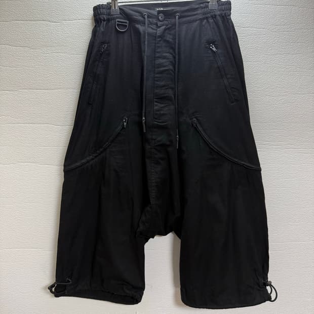 Y-3 Yohji Yamamoto 아디다스 드롭 크로치 택티컬 쇼츠