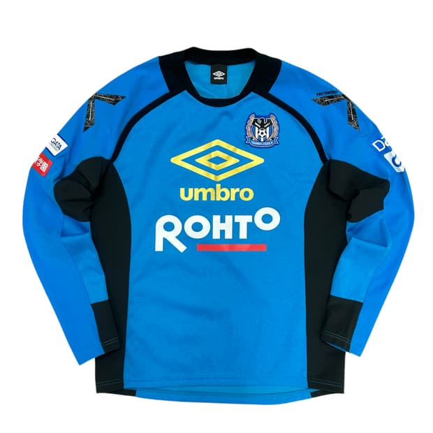 엄브로 2015 감바 오사카 선수 실착용 어센틱 트레이닝탑(L-XL)