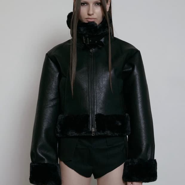 보헴서 무스탕 22fw