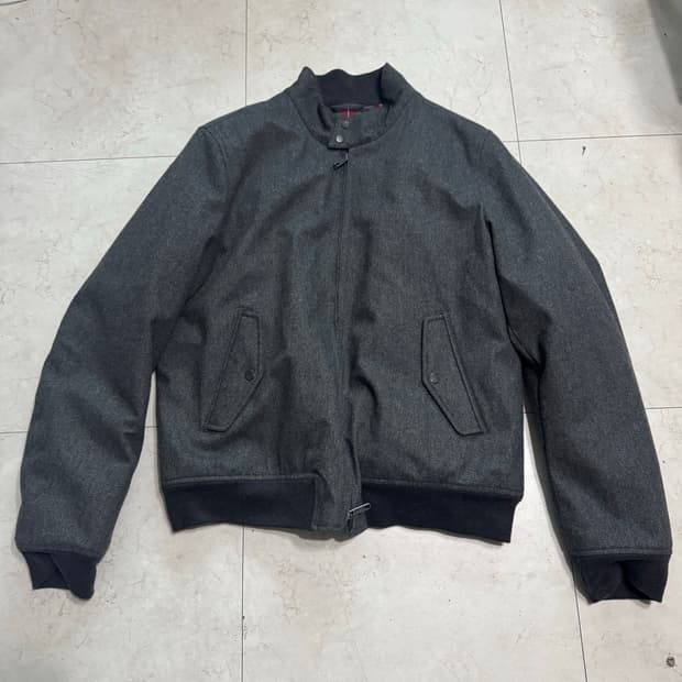 바라쿠타 g9 울 패디드 그레이 자켓 50 