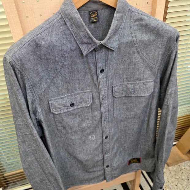 LUKER BY NEIGHBORHOOD 샴브레이 셔츠(L)