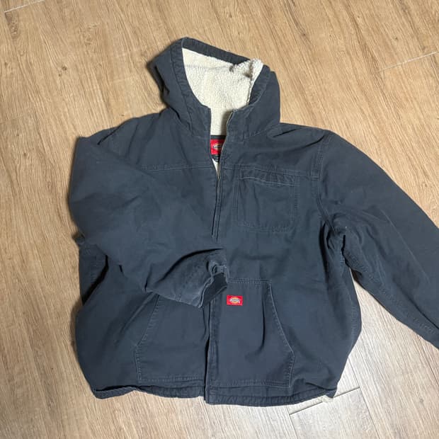 디키즈 퍼 점퍼 자켓