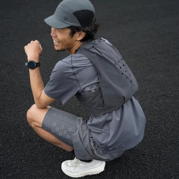 골드윈 러닝캡 컴팩트 런 메쉬 캡