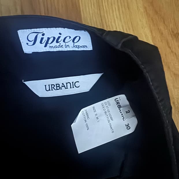 Urbanic30 카고 팬츠 블랙 M