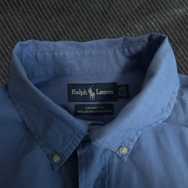 폴로 랄프로렌 셔츠 블루