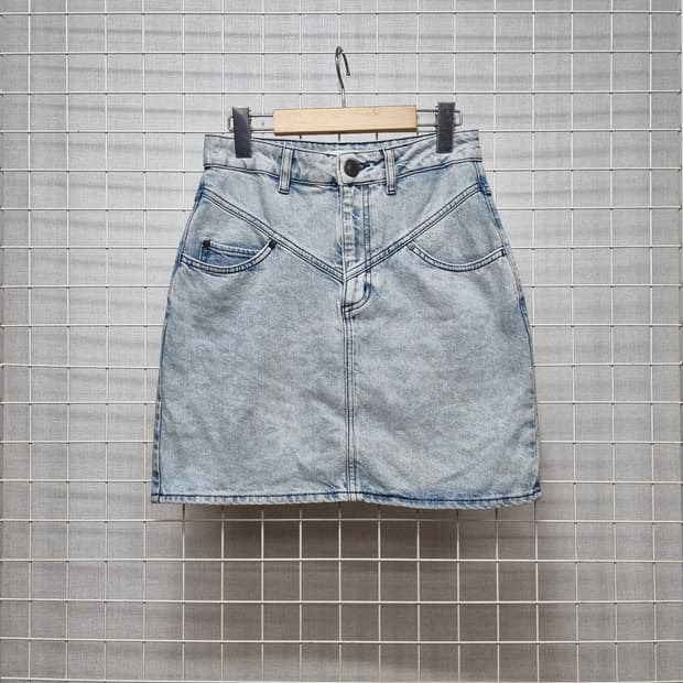 산드로 청치마  데님스커트 27인치