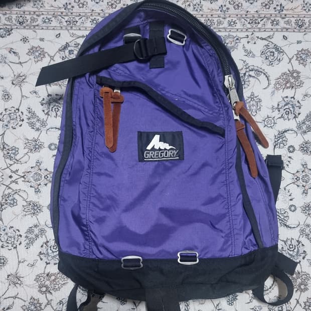 90s 그레고리 구로고 백팩 퍼플 made in usa