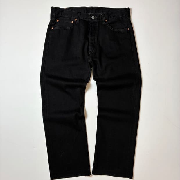 리바이스 00's 501 스트레이트 진청 데님 팬츠 PN8295