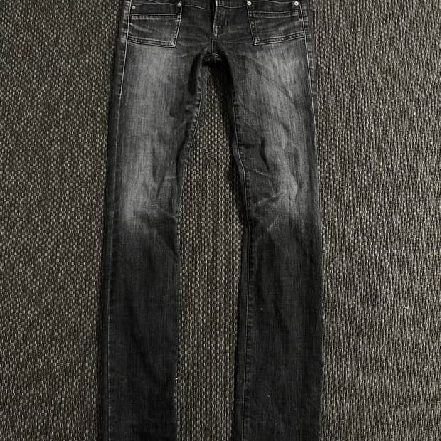 Y2K Mood Cubic Grey Pants