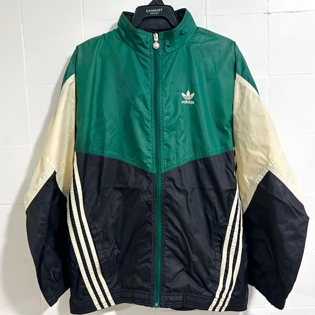 아디다스 80s 녹검 바람막이