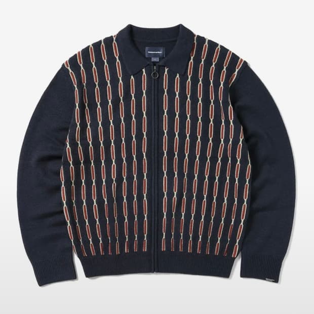 디스이즈네버댓 체인 집업 폴로 네이비 