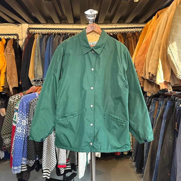 엘엘빈 나일론 후리스 라이닝 코치 자켓